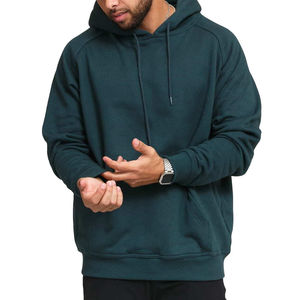 Sudadera con Capucha de Punto para Hombre, Ecológica, 280 g/m², Diseño Personalizado OEM, Nueva Colección al por Mayor, Estilo Casual de Invierno, Corte Regular, Color Sólido - Product Image 3