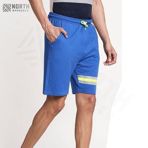 กางเกงขาสั้นรัดกล้ามเนื้อของผู้ชายแห้งเร็วลายพื้นย้อมสีล้วนดีไซน์ใหม่ - Product Image 6