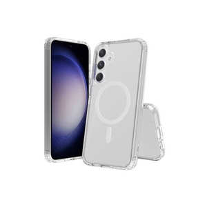 Coque en silicone transparente sans fil Netzy Tacsafe pour Samsung Galaxy S23 FE, protection antichoc, coque de protection souple en silicone A55 11Pro - Product Image 1