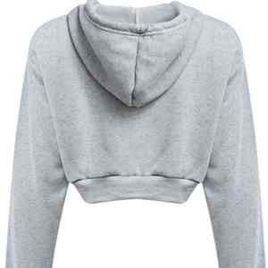 Sudadera con capucha elegante para mujer, Jersey recortado, Sudadera ligera de manga larga para el hogar informal de calle y trajes de entrenamiento - Product Image 6