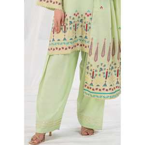 Ensemble de costume jacquard non cousu 3 pièces pour femmes CLP-52221 Collection B - Product Image 3