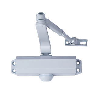 Chiudiporta con funzione di blocco apertura, Forza 2. Bianco (per porte 70/90 cm.) - Product Image 1
