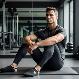 OEM Hombres Entrenamiento Fitness Compresión Leggings Sublimación Impreso Gimnasio Ejercicio Ropa Atlética - Product Image 5