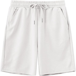 Premium 100% Cotton Solid T-shirt Shorts Set Breathable Fabric Summer Casual Wear Street Style Soft Comfortable Daily Outfit - Product Image 3
