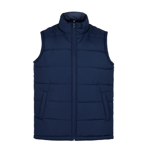 Gilet matelassé sans manches pour homme, col montant, veste matelassée sans manches, vêtement d'extérieur, gilet softshell, 2026 - Product Image 1