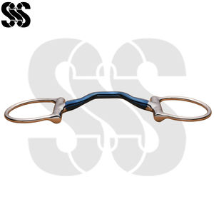 Accessoires équestres directement de l'usine, mors à rênes en acier inoxydable avec logo personnalisé, support latéral pour écurie, empêche le glissement du mors - Product Image 3