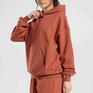 Vente en gros de sweat-shirts à capuche pour femmes, personnalisés, unis, respirants, en tissu doux, décontractés sur ZOHAN CREATIONS - Product Image 3