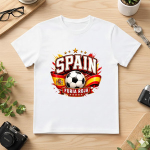 T-Shirt Unisex 210GSM 100% Cotone Stile Casual Personalizzato Vintage Taglia 2XL Compresso - Product Image 1