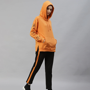 Survêtements personnalisés pour femmes, ensembles de survêtements de sport, survêtements d'entraînement, 100% coton, design personnalisé - Product Image 5