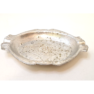 Ensemble de plateaux décoratifs en métal argenté de luxe, modernes, écologiques, faits à la main, personnalisés pour le ramadan, le diwali et les mariages, pour servir et ranger - Product Image 3