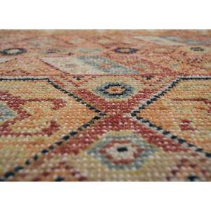 พรมขนสัตว์ถักมือ Erbe สีเบจ-น้ำตาล ลายเรขาคณิต สำหรับบ้าน ห้องโถง ห้องนั่งเล่น รูปทรงสี่เหลี่ยมผืนผ้า สไตล์ทับริซ สำหรับวัยรุ่น-GS-7069 - Product Image 3