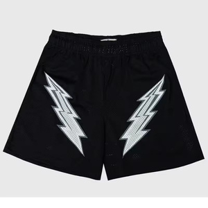 Pantalones cortos atléticos para correr para hombre de alta calidad Algodón poliéster sublimado gimnasio deportes Fitness playa baloncesto suelto servicio OEM - Product Image 6