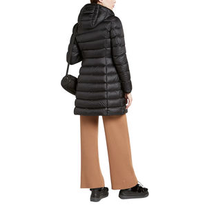 Veste longue matelassée pour femmes en gros, veste d'hiver chaude, vêtement d'extérieur de haute qualité, mode, veste longue matelassée pour femmes sur mesure OEM - Product Image 5
