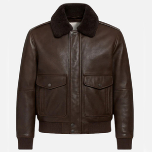 Veste en cuir élégante pour homme, différentes couleurs disponibles au meilleur prix, 100% cuir, veste pour homme - Product Image 4