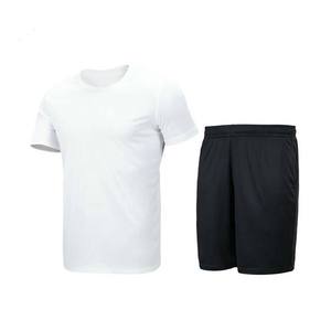 Ensemble de vêtements d'été pour hommes en gros, 100 % coton, séchage rapide, chemise et short, deux pièces - Product Image 3