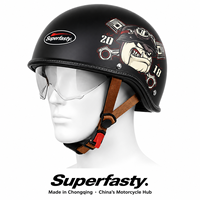 Casque Moto Ouvert Premium Étanche en ABS à Libération Rapide, Design Sportif pour la Conduite Estivale, Scooter, Vente en Gros OEM