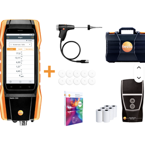 Analizador de Combustión Comercial/Industrial T300 de Alta Precisión con Sensores de Larga Duración, Impresora y NOx - Product Image 4