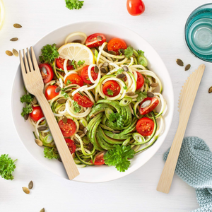 100% ensemble de couverts en bambou naturel et réutilisable/ensemble de couverts en bambou réutilisable dans la boîte ou avec sac graver le logo de la marque Laser - Product Image 4