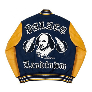 Chaquetas Varsity de Invierno para Hombre, Tallas Grandes, 100% Lana, Transpirables, con Logotipo Personalizado Bordado, Estilo Urbano - Product Image 5