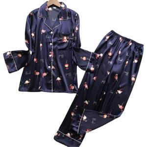 Pyjama en Satin pour Femme, Nuisette Sexy pour Dormir, Robe de Nuit Sensuelle Grande Taille - Product Image 5