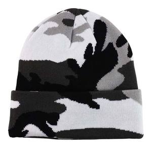Bonnet d'hiver en gros 2025 – Personnalisé avec logo brodé 3D, unisexe, adulte, tricoté, respirant, imperméable, camouflage sur mesure - Product Image 1