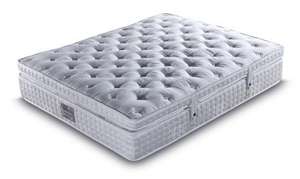 Matelas hybrides en tissu pour hôtels, toutes tailles, design moderne, matelas à ressorts ensachés enroulable - Product Image 3
