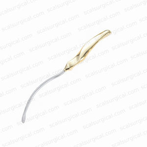 Ascenseur Endo 23.5cm pour la Division frontale du front en acier inoxydable fabriqué avec une poignée en or haut de nos normes de production - Product Image 4