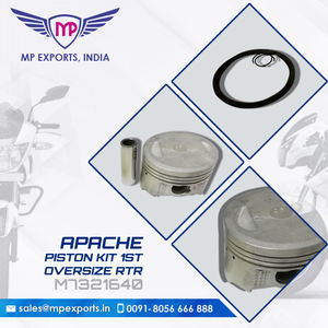 KIT DE PISTÓN 1.ª TAMAÑO MÁS GRANDE para TVS Apache RTR 2 Ruedas Disponible para la Venta a un Precio Muy Asequible en Nigeria - Product Image 3