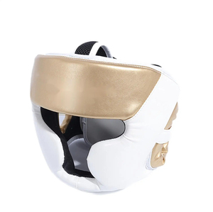 Wholesale Price With Customized logo Latest Style Leather Boxing Headgear Head Guard PU Leather for Men MMA Face H - Product Image 2