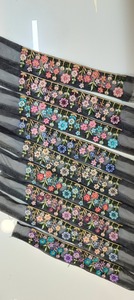 ผ้าทอสไตล์ธุรกิจปักลายกุหลาบคลาสสิกการออกแบบเครื่องแต่งกายแฟชั่นหรูหราสำหรับบ้านและสำนักงาน - Product Image 2