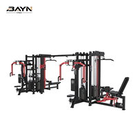 Machine de musculation intégrée multi-utilisateurs BN à haute stabilité avec pile de poids indépendante pour centre de fitness commercial de taille moyenne à grande