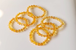 Wholesale Citrine Heated 8mm Crystal <b>Bracelet</b> for Women Natural Stone Energy <b>Healing</b> Jewelry - Product Image 6