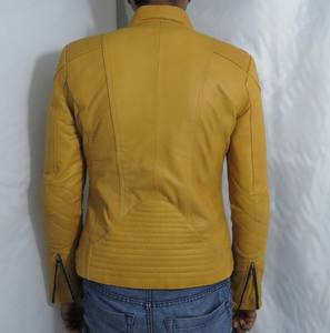 Chaquetas de cuero genuino High Street para hombre, duraderas con logotipo frontal, muy buscadas - Product Image 6