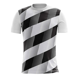 Camiseta de Fútbol para Hombre de Alta Calidad, Logotipo Personalizado, Tejido de Poliéster Transpirable, Camiseta de Fútbol Sublimada con Nombre del Equipo - Product Image 1
