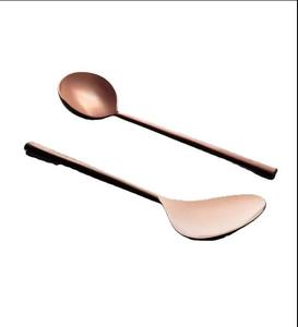 High Quality Brass Gold <b>Flatware</b> Set Unique Design Spoon Fork Knife Cutlery Top Selling for Party - Product Image 6