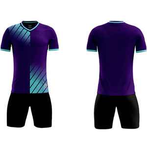 Uniformes de equipo de fútbol, camisetas y pantalones cortos de fútbol con logotipo personalizado, kits de ropa deportiva de fábrica OEM para hombres, mujeres, niños y niñas, proveedor - Product Image 2