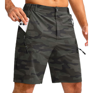 Shorts de golf pour hommes imprimés, respirants, extensibles dans quatre directions, écologiques, avec logo personnalisé pour le branding, vêtements de sport, tenues d'équipe, OEM - Product Image 1
