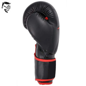 Venta caliente Guantes de boxeo de color personalizados Cuero de vaca y PU para adultos Competiciones Patrón impreso - Product Image 5