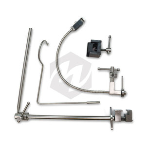 Laparoscopic ชุดดึงตับ nathanson พร้อมตะขอเกี่ยวแขนโค้งงูอุปกรณ์ทางการแพทย์แบบนำกลับมาใช้ใหม่ได้ - Product Image 1