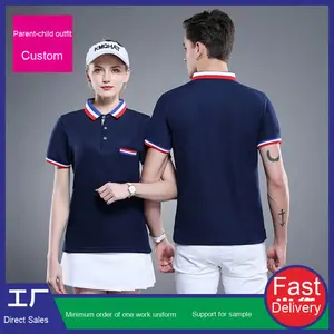 OEM Logo personnalisé Broderie Imprimé Design Décontracté Revers T-shirt à manches courtes POLO Chemise à boutons T-shirt avec poche pour hommes - Product Image 2