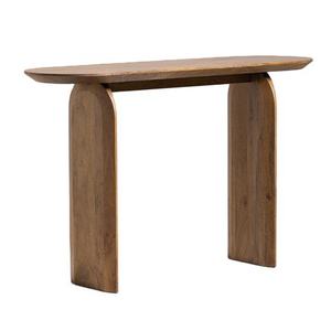 Mesa de madera con tapa de mármol, mesa de consola clásica para el hogar, Hotel, muebles decorativos, uso de mesa de consola - Product Image 5