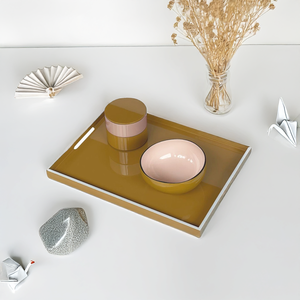 Wholesale Vietnam <b>Lacquerware</b> Tray Eco-Friendly Folk Art VietnamCrafts Handicraft Durable Cafe Dining Table Home Decor Art - Product Image 4