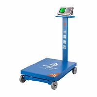 Báscula Electrónica Plegable Portátil de 120 kg a 300 kg con Pantalla LCD, Más Especificaciones Personalizables