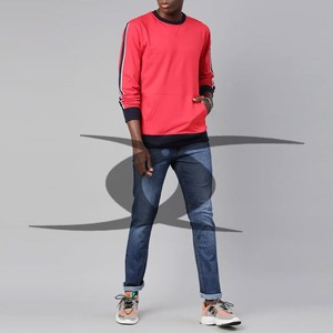 Sudadera Térmica de Gran Tamaño para Hombre, Ropa de Calle de Algodón, Cuello Redondo, Terry Francés, Barato, para Invierno - Product Image 4