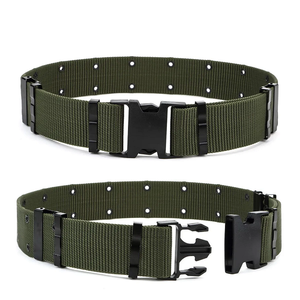 Cinturón táctico de nailon resistente para hombre con hebilla de liberación rápida para uso de defensa personal al aire libre - Product Image 5