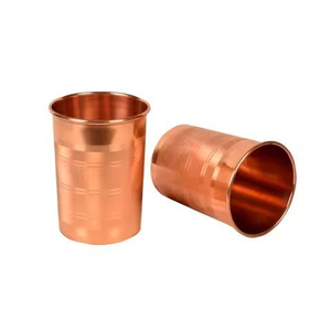 Verre à eau en cuivre écologique de luxe de qualité supérieure pour la vaisselle de cuisine à domicile - Product Image 1