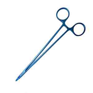 Porte-aiguille TC manuel de qualité supérieure Instrument chirurgical certifié CE en acier inoxydable de 22cm pour une utilisation hospitalière - Product Image 4