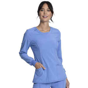 Ensemble de blouses médicales en toile légère et écologique pour femmes, uniformes élégants avec col et ceinture pour infirmières, médecins et professionnels de la santé - Product Image 2