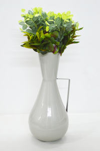 Oferta especial de boda de moda caliente florero recubierto de polvo florero de Metal recubierto de polvo colorido hogar/decoración de boda jarrones jarrón largo - Product Image 2