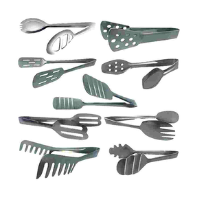 Diseño antiguo para servir Tong Utensilios de aspecto Premium de acero inoxidable Suministro de utensilios para el hogar y artículos de cocina más vendidos - Product Image 3